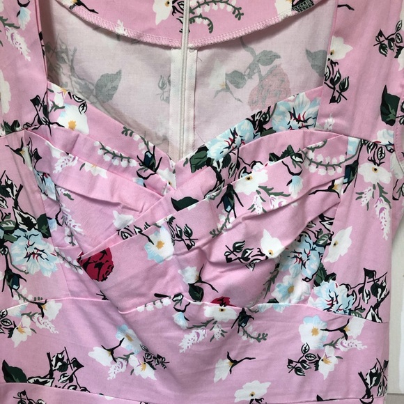 Muxxn Floral Fit & Flare MIDI Dress - Picture 4 of 15